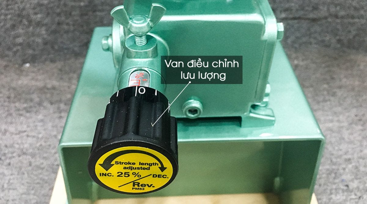 Bộ điều chỉnh lưu lượng của bơm định lượng AHA Series