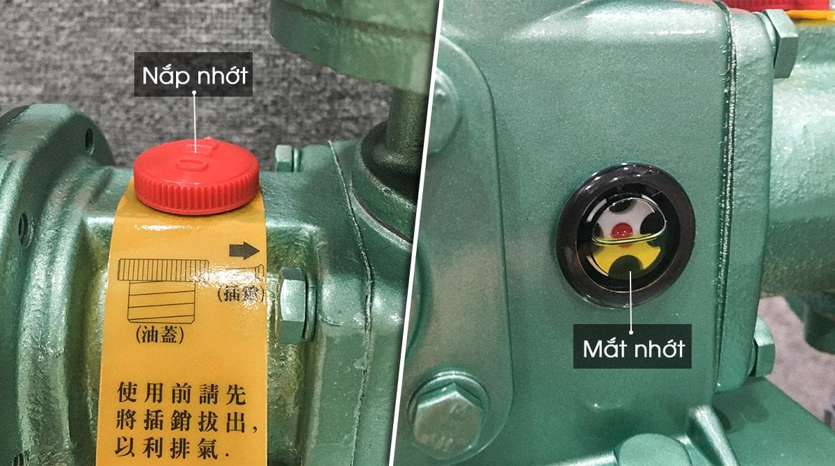 Mắt căn mực nhớt của bơm định lượng hóa chất AHA32