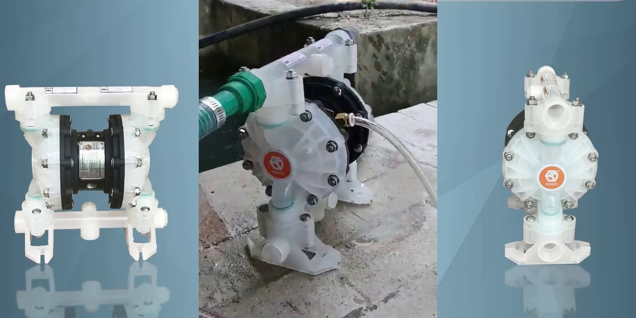 ứng dụng bơm màng nhựa, ưu điểm bơm màng nhựa, bơm màng nhựa godo, máy bơm màng thân nhựa ứng dụng và ưu điểm của máy bơm màng thân nhựa